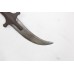 Antique Steel Handle damascus steel blade dagger knife 11.6inch W 411